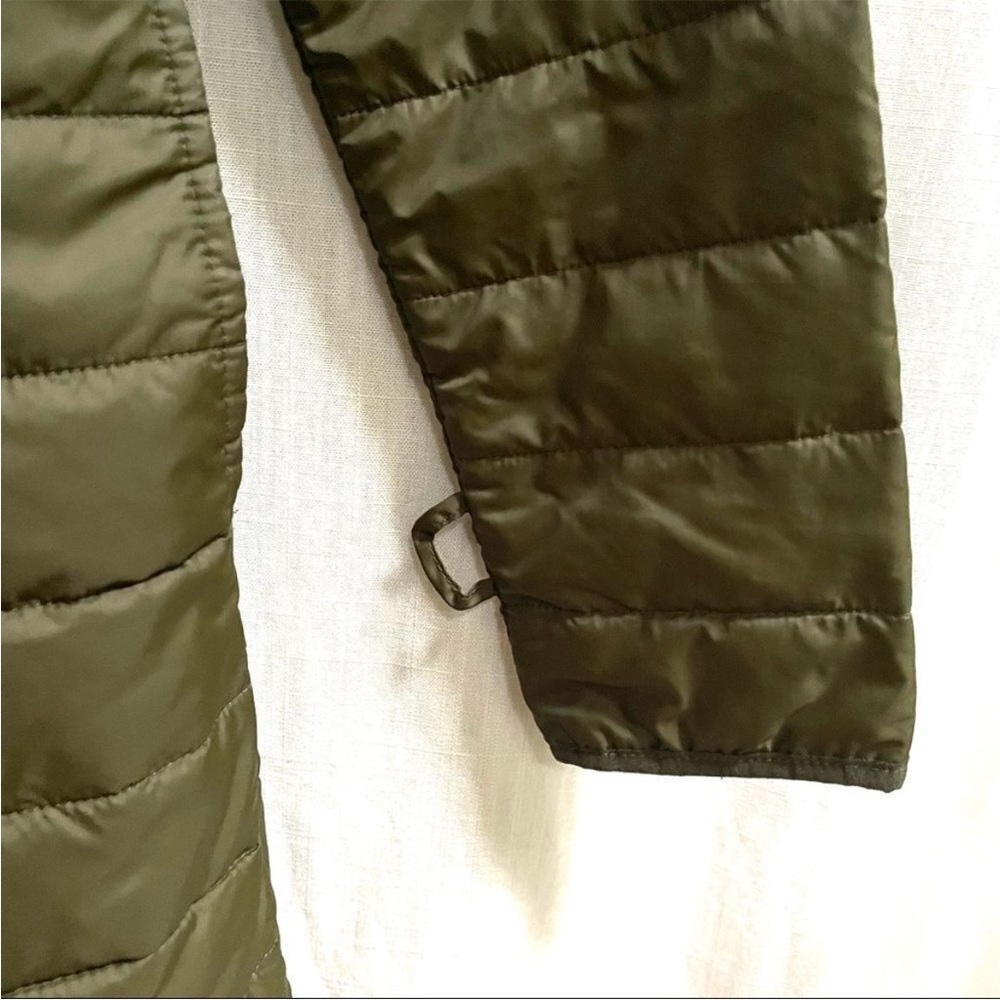 Nike Uptown Short Parka Baselayer PrimaLoft Green size smalll - Picture 8 of 13